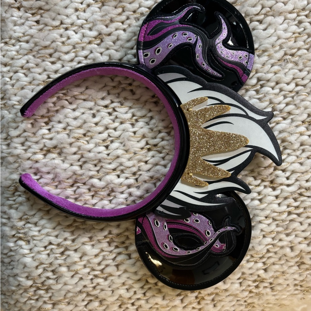 Walt Disney World Villains Ursula Mouse Ears Headband - Picture 12 of 15